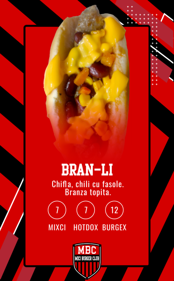 Mici, Burger, Hotdog BRAN-LI