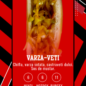 Mici, Burger & Hotdog VARZA-VETI