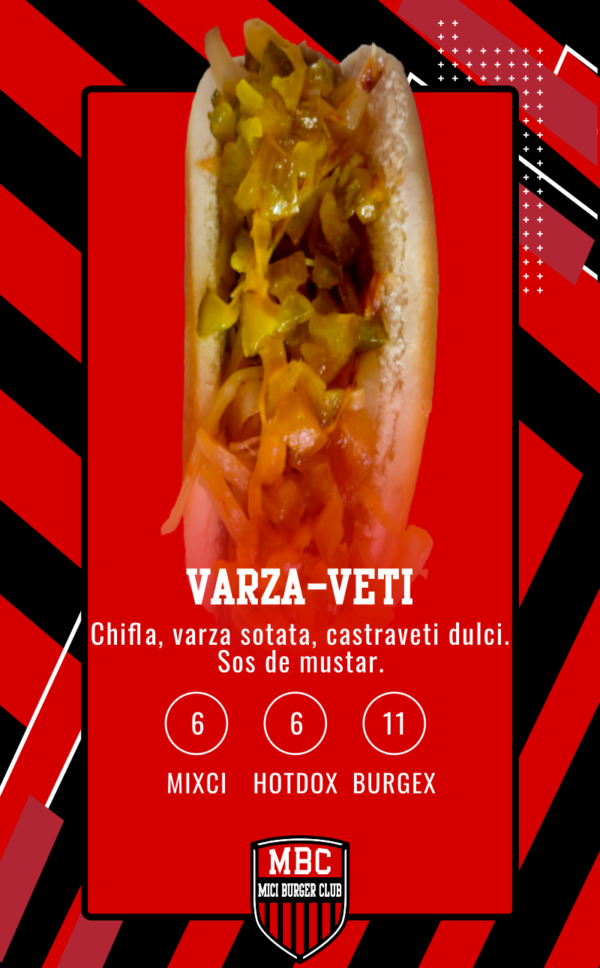 Mici, Burger & Hotdog VARZA-VETI
